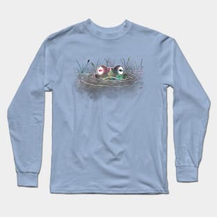 Color-Splash Frog Long Sleeve T-Shirt